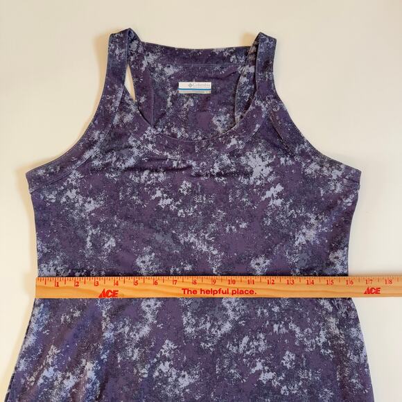 Columbia Cold Bay Racerback Women's Tank Dress Athleisure Pickleball Medium EUC - Picture 8 of 11